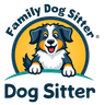 Family Dog Sitter Logo